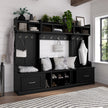 Bush Woodland Complete Entryway Storage Set