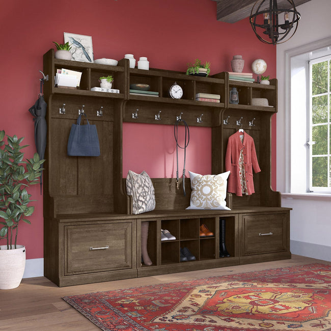 Bush Woodland Complete Entryway Storage Set