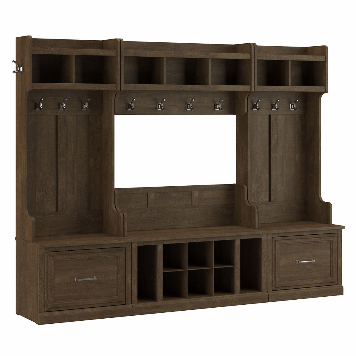 Bush Woodland Complete Entryway Storage Set