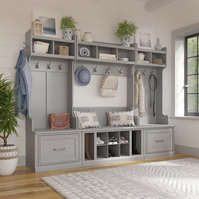 Bush Woodland Complete Entryway Storage Set