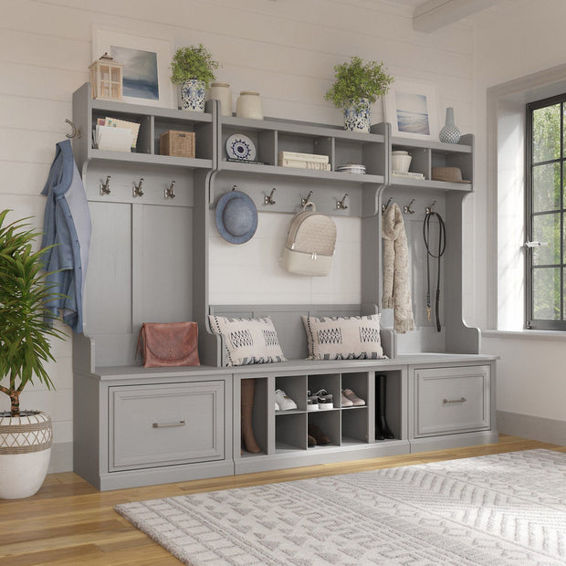 Bush Woodland Complete Entryway Storage Set