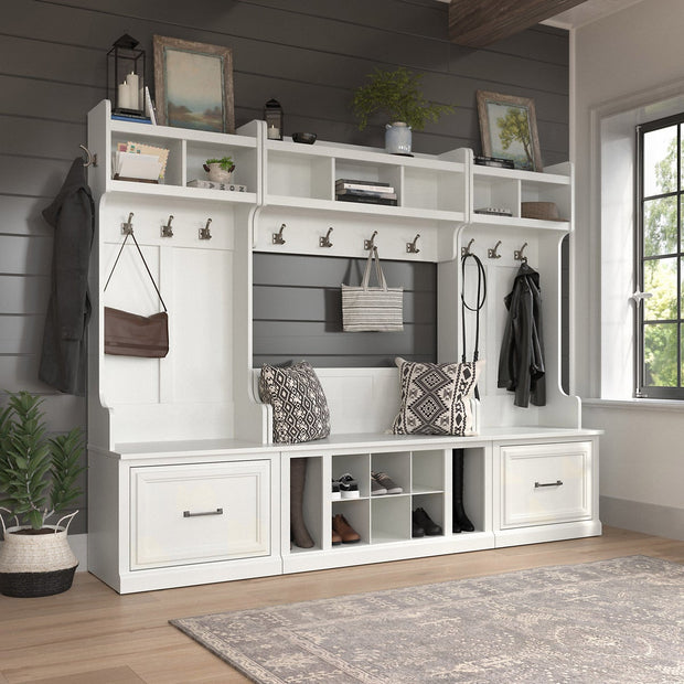Bush Woodland Complete Entryway Storage Set