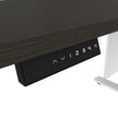 Bestar Upstand 4-piece L-shaped Workstation with Height Adjustable Desk