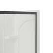 Appollo Marina 60 in. × 32 in. Acrylic Alcove Shower Kit with Base, Walls and Door
