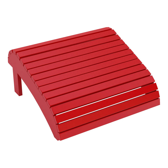 Patio Leisure Line Classic Adirondack Footstool