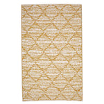 Viana Bahamas Collection Ochre Indoor/Outdoor Reversible Area Rug
