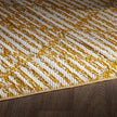 Viana Bahamas Collection Ochre Indoor/Outdoor Reversible Area Rug