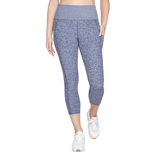 Kirkland Signature Women's Brushed Capris - Blue