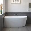 Appollo Andrew 59 in. Cornered Freestanding Tub