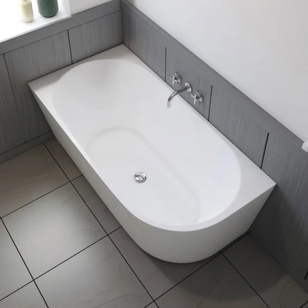 Appollo Andrew 59 in. Cornered Freestanding Tub