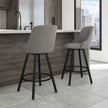 Amisco Kelsea Modern Counterstool, Black Base