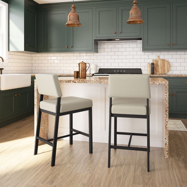 Avery Counterstool with Black Base