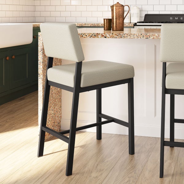 Avery Counterstool with Black Base