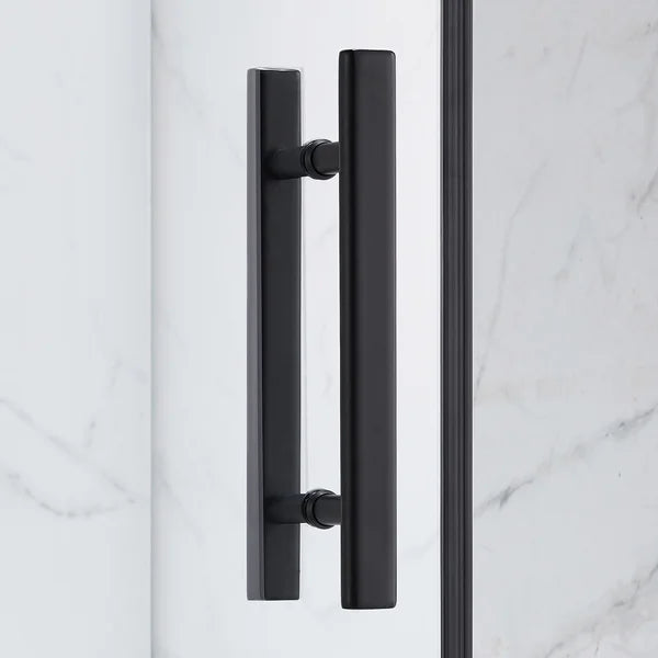 OVE Decors Aria Round Corner Shower Enclosure with Base