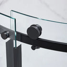 OVE Decors Aria Round Corner Shower Enclosure with Base