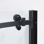 OVE Decors Aria Round Corner Shower Enclosure with Base