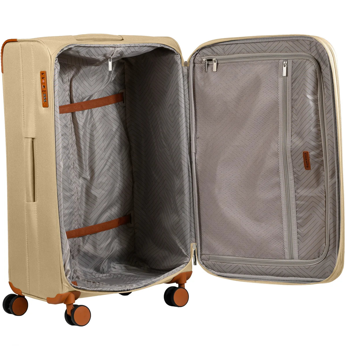 Champs Classic Collection 3-piece Softside Luggage Set