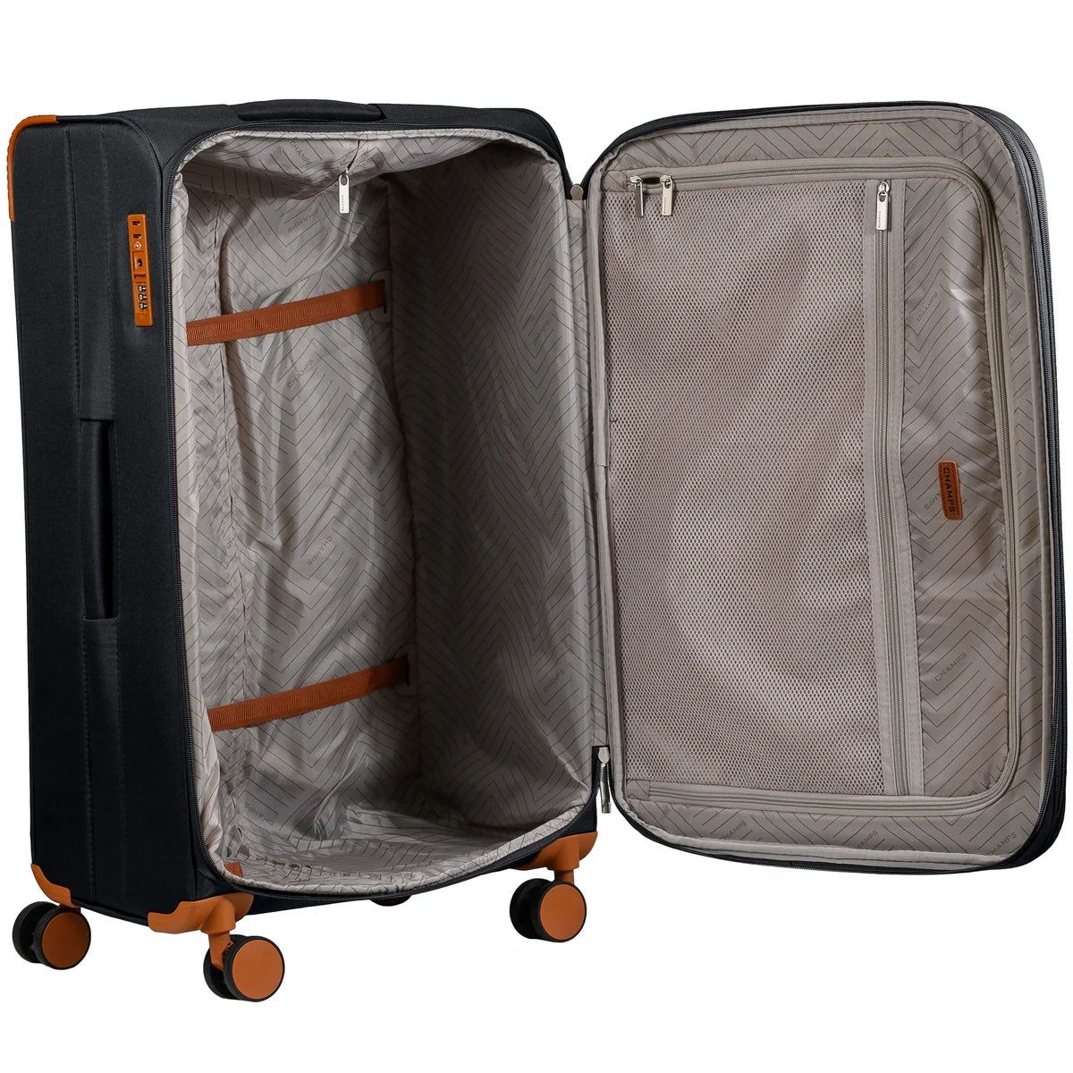 Champs Classic Collection 3-piece Softside Luggage Set