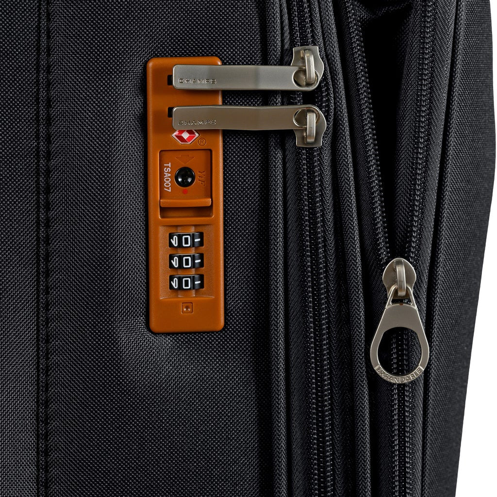 Champs Classic Collection 3-piece Softside Luggage Set
