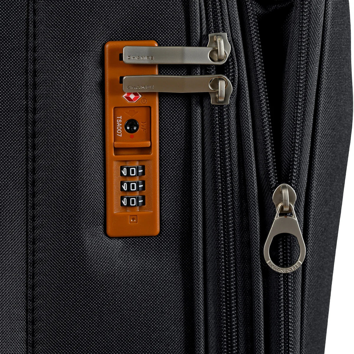 Champs Classic Collection 3-piece Softside Luggage Set