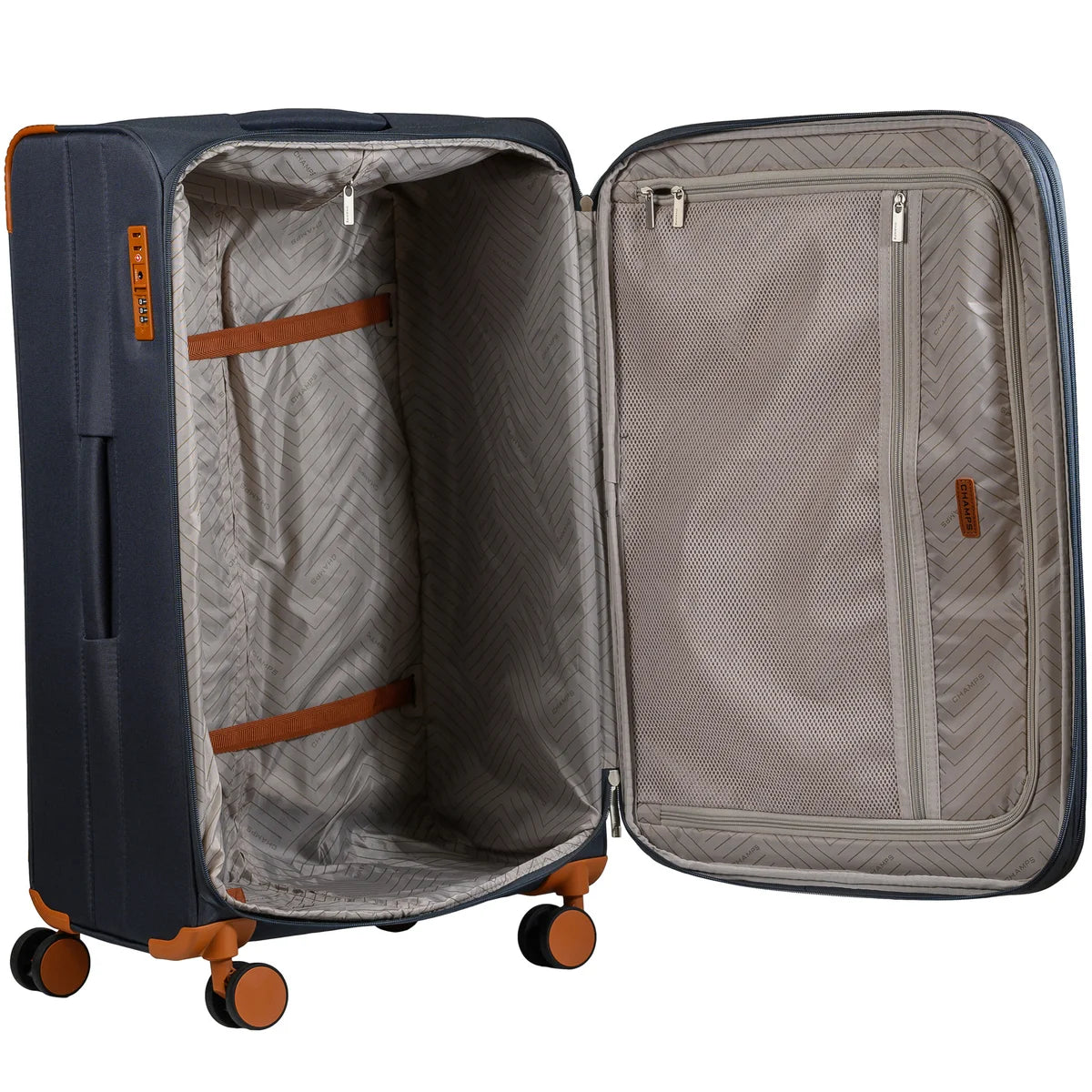 Champs Classic Collection 3-piece Softside Luggage Set