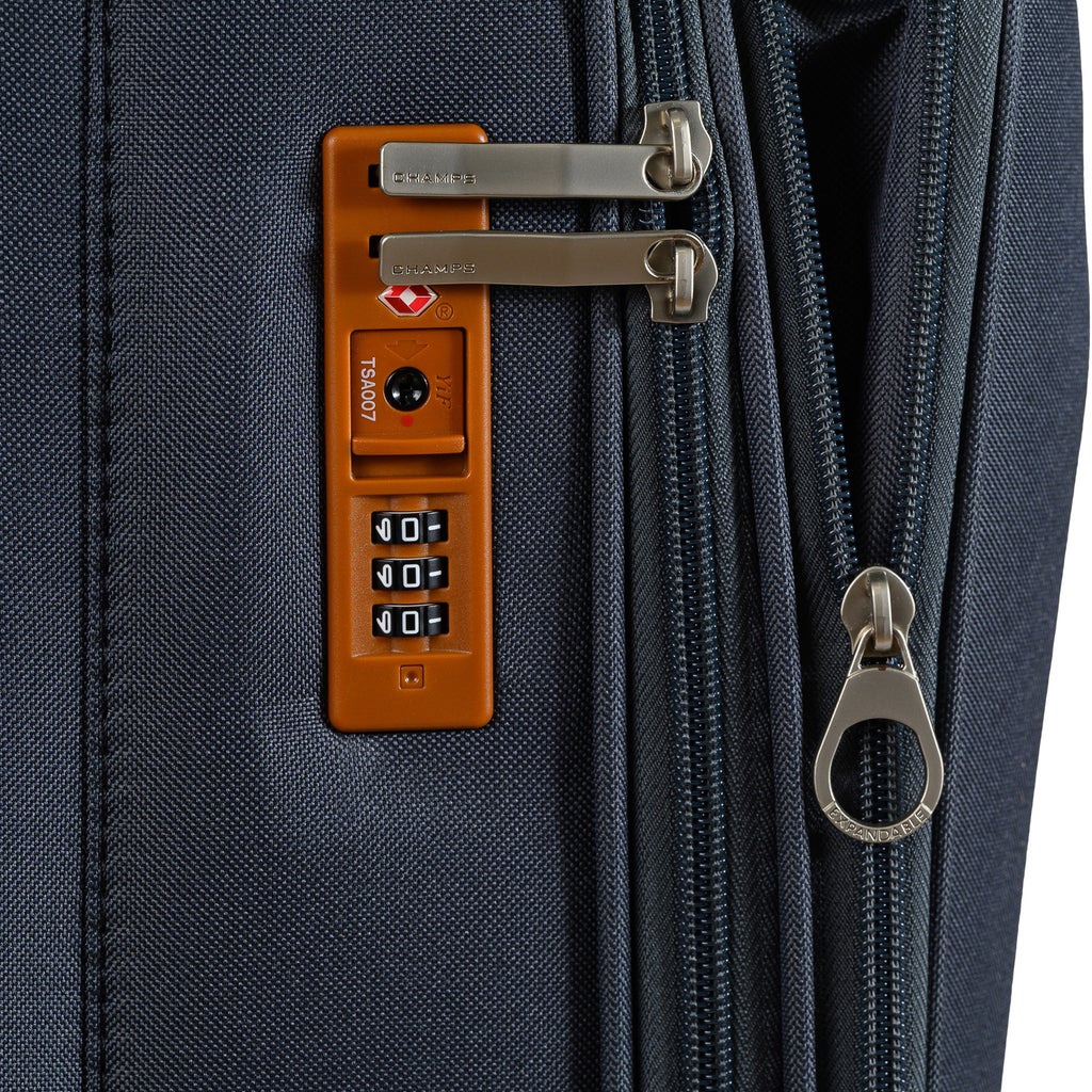 Champs Classic Collection 3-piece Softside Luggage Set