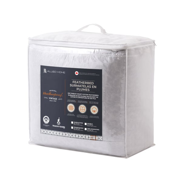 TheraLuxe by Therapedic Baffle Box Featherbed