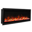 Paramount Kennedy II 152.4 cm (60 in.) Wall Mounted Electric Fireplace