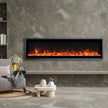 Paramount Kennedy II 152.4 cm (60 in.) Wall Mounted Electric Fireplace