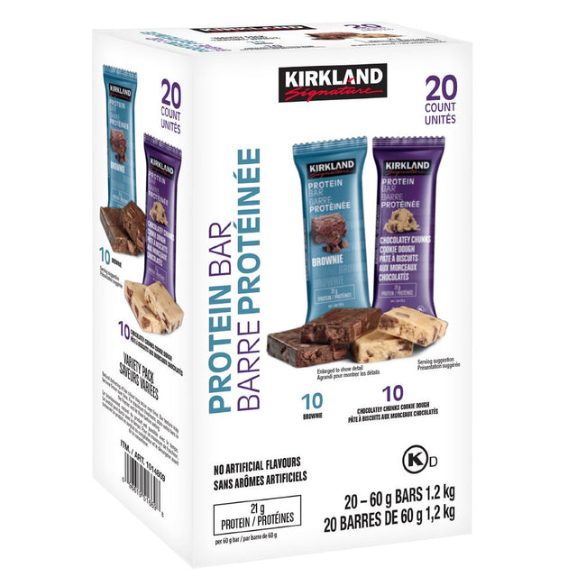 Kirkland Signature Protein Bars, 20-count