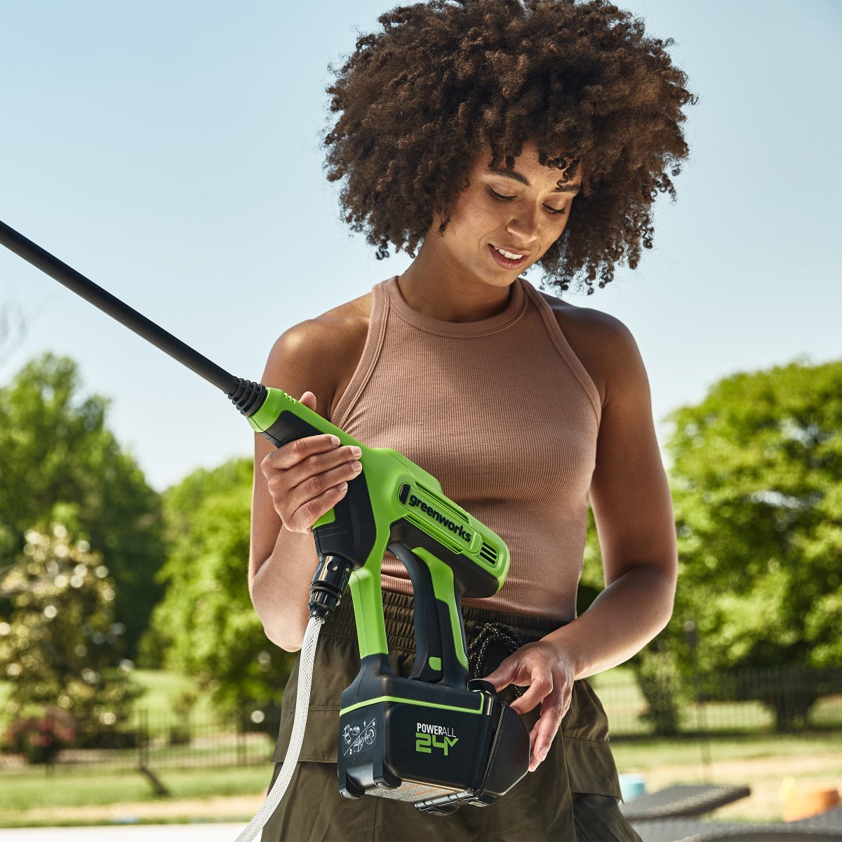 Greenworks 24V 600 PSI Cordless Power Cleaner Kit
