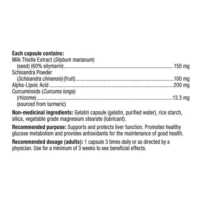 webber naturals Liver Health Capsules, 65-count, 3-pack