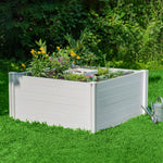 4 ft. x 4 ft. Composting Keyhole Garden Bed