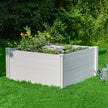4 ft. x 4 ft. Composting Keyhole Garden Bed