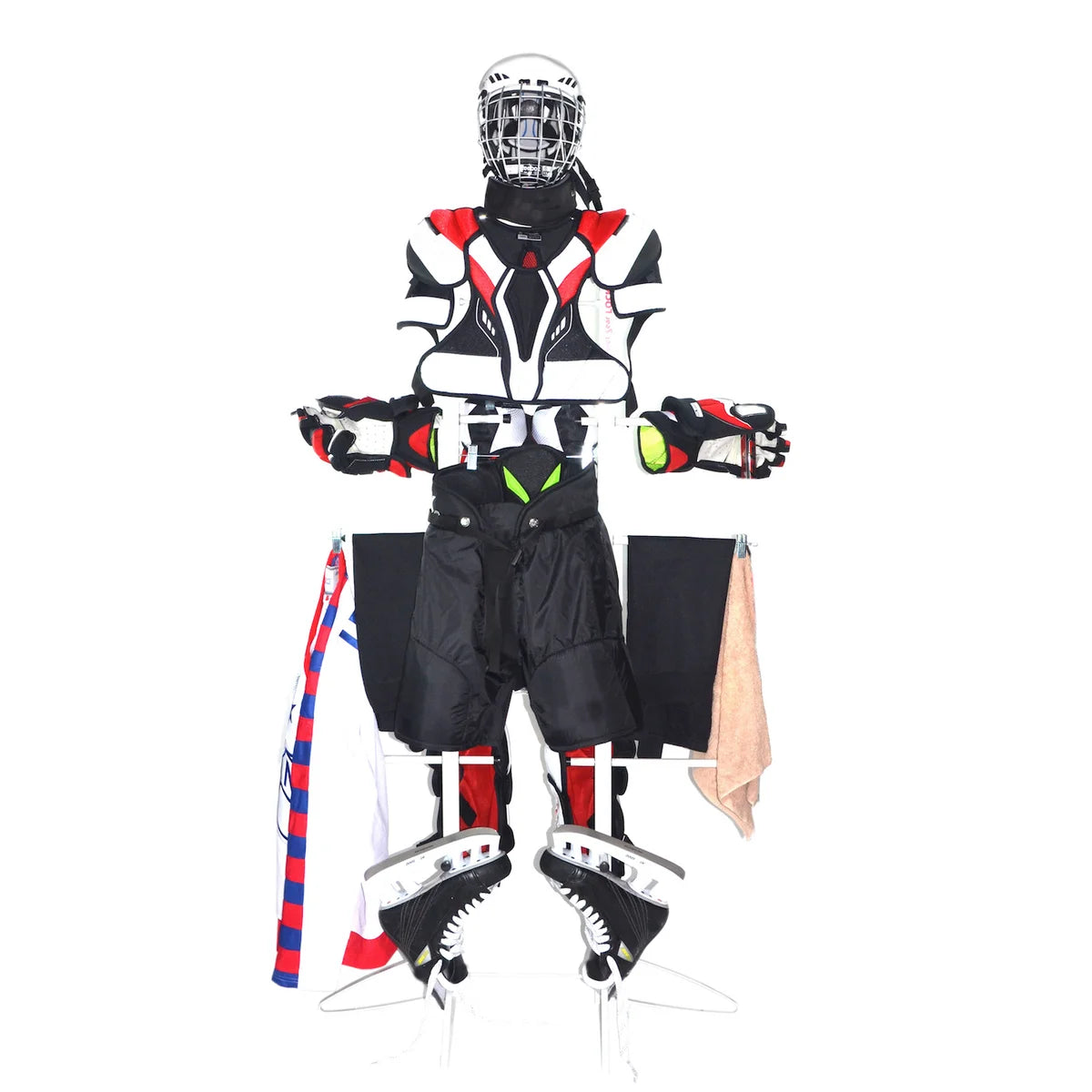 Wet Gear Locker Sport Dryer and Organizer Rack