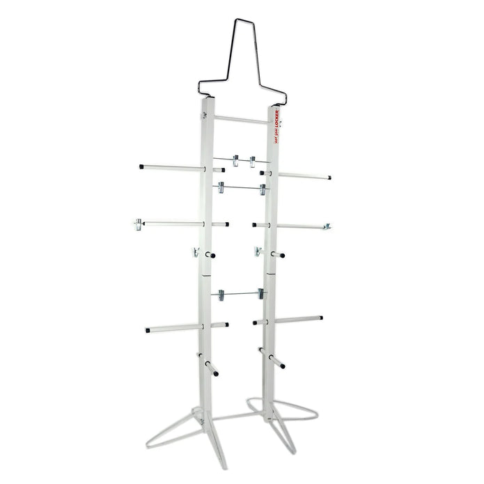 Wet Gear Locker Sport Dryer and Organizer Rack