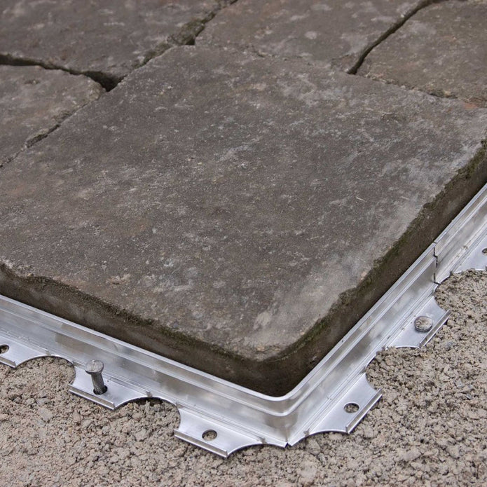 56 m (183.7 ft.) Euroline 'Brick' Aluminum Paver Edging