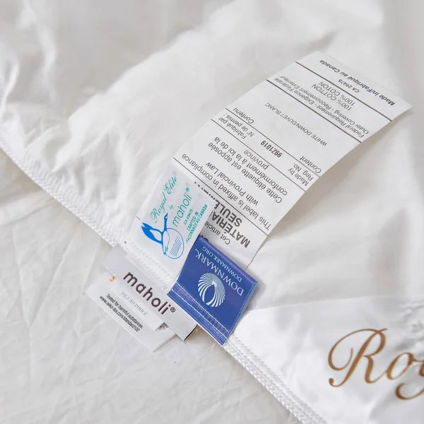 Royal Elite European Duck Down Duvet 400 Thread Count