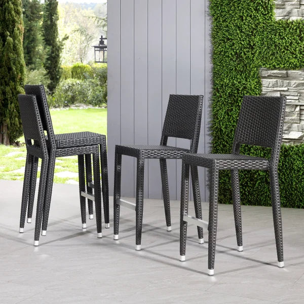 Niko 4-pack Patio Barstools