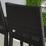 Niko 4-pack Patio Barstools