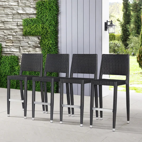Niko 4-pack Patio Barstools