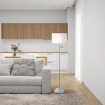 Sterling Chrome Floor Lamp