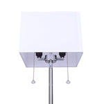 Sterling Chrome Floor Lamp