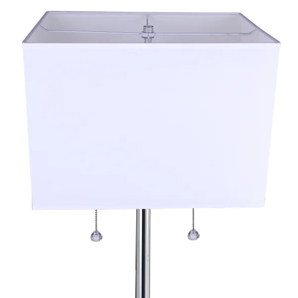 Sterling Chrome Floor Lamp