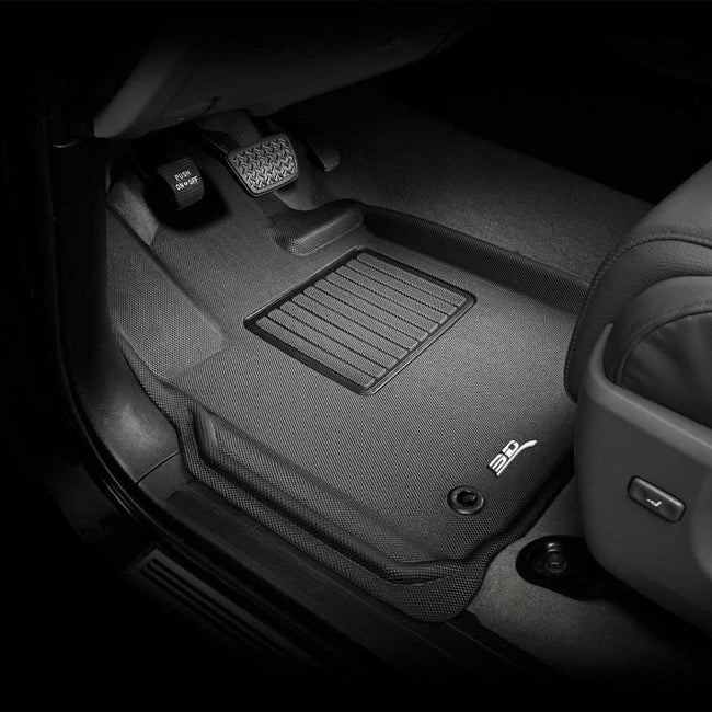 3D MAXpider Mat Custom-fit All-weather Car Mats; Row 1 and 2 Only