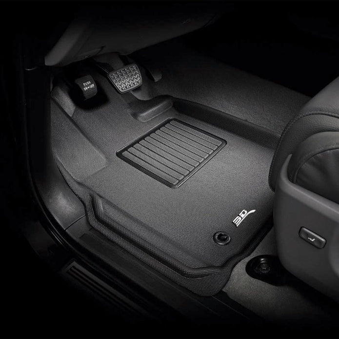3D MAXpider Mat Custom-fit All-weather Car Mats; Row 1 and 2 Only