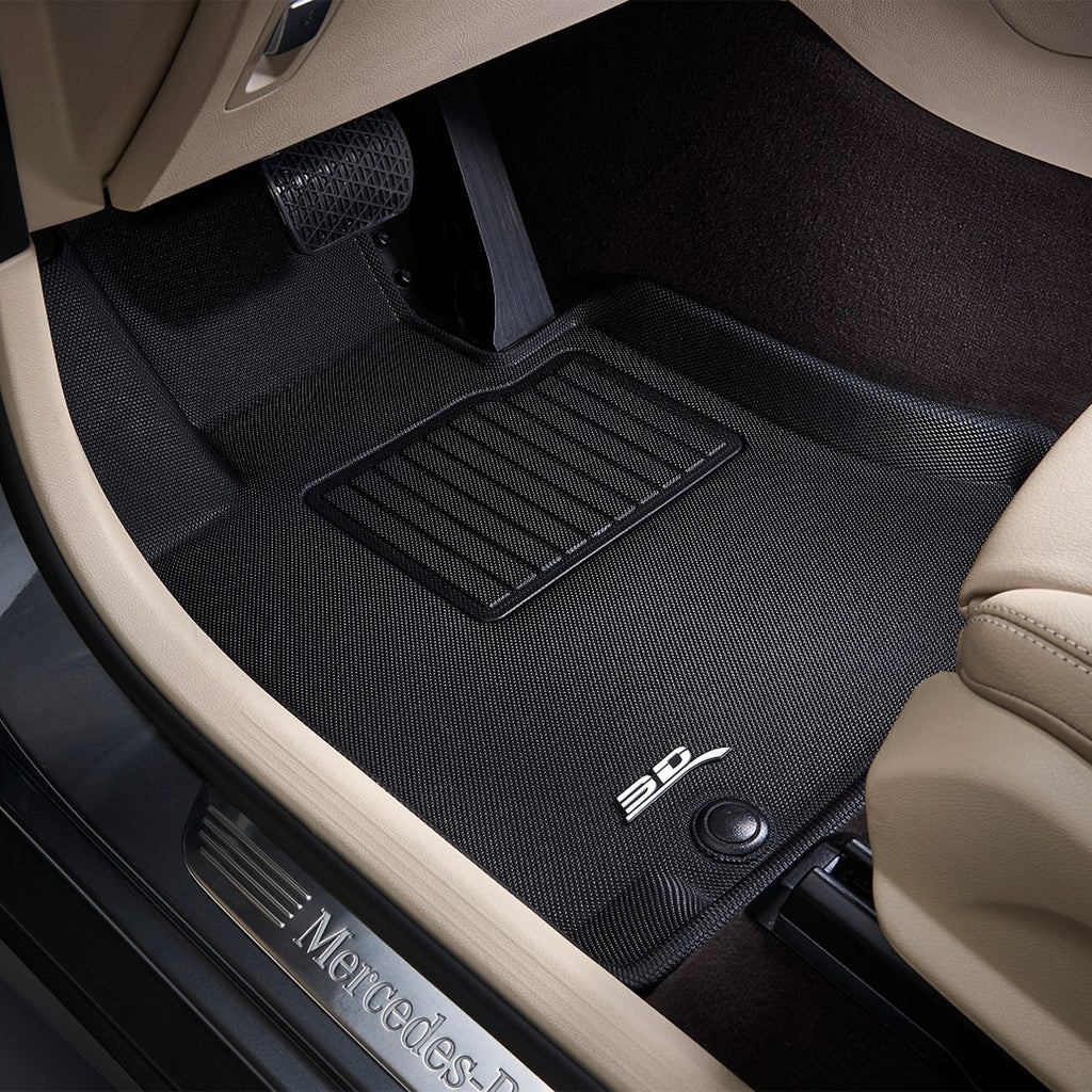 3D MAXpider Mat Custom-fit All-weather Car Mats; Row 1 and 2 Only
