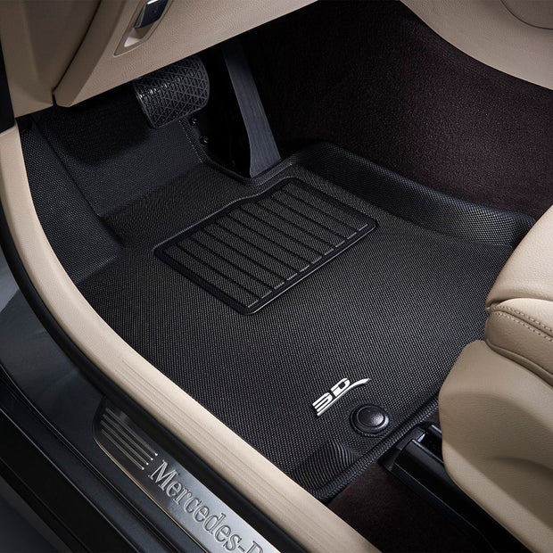 3D MAXpider Mat Custom-fit All-weather Car Mats; Row 1 and 2 Only