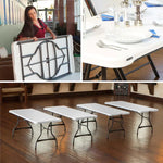 Lifetime 182.9 cm (6 ft.) Commercial Folding Tables 4-pack