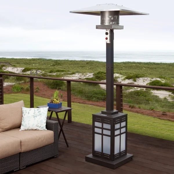 Paramount Mission Square Illuminated Base Propane Patio Heater